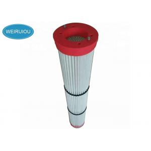 China 100KG Cylindrical Wam Silo Top Filter 1500m3/H Silo Filter Cartridge supplier