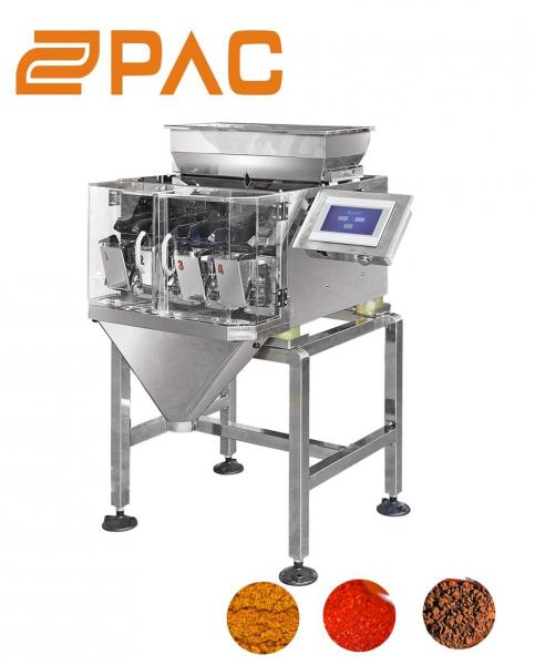 4 Head Multihead Weigher Packing Machine Linear Weigher With 10 Inches Screen