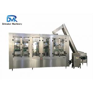 Beverage Plant  Glass Bottle Filling And Capping Machine Large Capacity