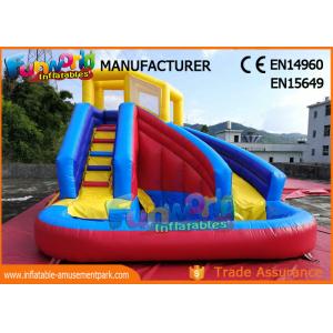 Commercial Grade Backyard Inflatable Water Slide Bounce House For Children