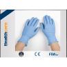 China Grade A Blue Nitrile Medical Grade Exam Disposable Gloves One Time Powder Free wholesale