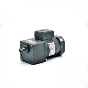 China Single Phase 50Hz Compact Geared Motor Low RPM Electric Motor 110V supplier