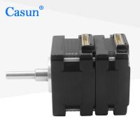 China Multilayer Nema 16 Stepper Motor Black Color For Medical Device ROHS ISO Certifications on sale