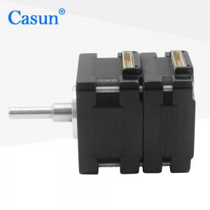 China Multilayer Nema 16 Stepper Motor Black Color For Medical Device ROHS ISO Certifications supplier