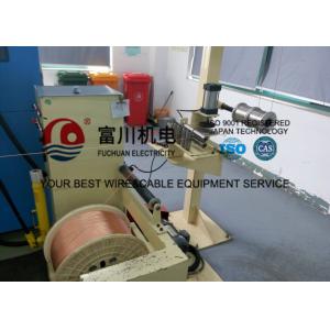 FC Cable Extrusion Machine , FEP FPA ETFE Plastic Extrusion Line With Screw Dia 35mm