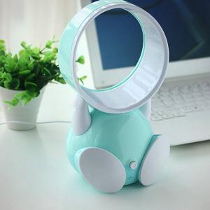 USB Handheld Robot Bladeless Fan Portable Chargeable Mini Bladeless Cooling Fan