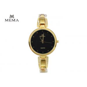 Elegant Womens Large Face Watches , High End Round Dial Watches For Ladies