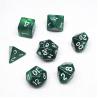 Комплект костей из полицветной смолы#Rpg#Dnd#Coc Marble Pattern Preminum и Luxury