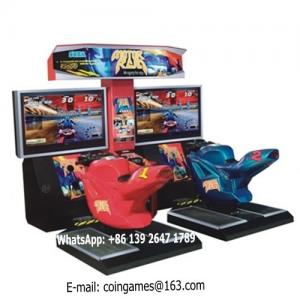 China High Quality Amusement Equipment Coin Operated Simulator GP Moto Arcade Machine Motor Bike Racing Games supplier