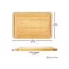 China Eco Friendly Wood Block Chopping Board Large Meat Cutting Board 12''X18''X0.8'' wholesale