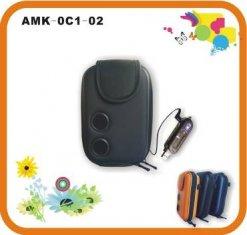 Dinámico altavoces portátiles potentes AMK-0C1-02 de la PU + de EVA