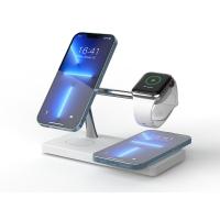 China Magnetic Night Light Wireless Charger 7 In 1 Wireless Charger For IPhone Watch Earphone on sale
