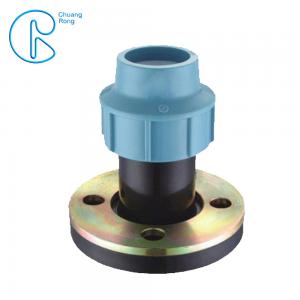 China Tightening Compression Fittings Polypropylene Flange For Irrigation System supplier