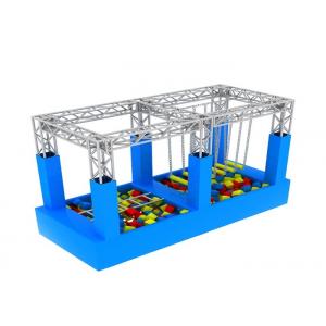 American Inflatable Sports Games / Kids Game Ninja Warrior Obstacle Course Trampoline