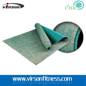 China Ningbo virson hot sale natural yoga mat/jute yoga mat supplier