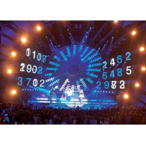 China Stage Background Indoor Rental Led Screen / LED Video Panel High Resolution supplier