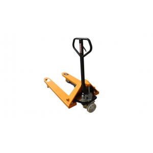China 1000kg Hand Operated Pallet Lifter / Hand Pallet Trolley Ergonomical Design supplier