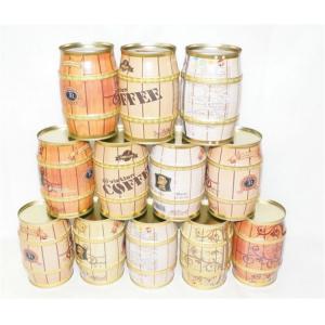 2 Colors Coffee Tin Cans ISO9001 680g Empty Tin Containers