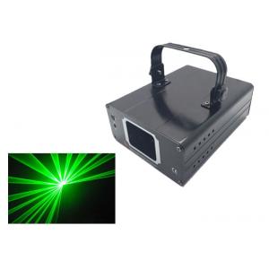 Low Watt RGBY Single Green 100mw Laser Stage Light With Aluminum House