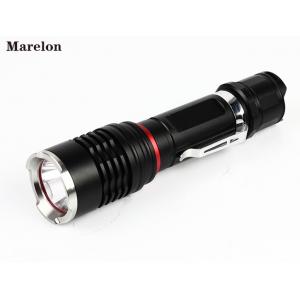 China Super Bright Rechargeable Led Flashlight 300 Lumin With Water Proof Function supplier
