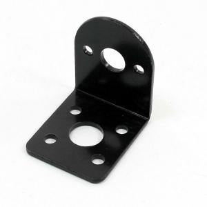 China Nonstandard Metal Bracket Fabrication for Customized Black Wood Connection supplier