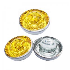 China Highway Road Warning Glass Cat Eye Reflective Aluminium Stud for Road Safety Warning supplier