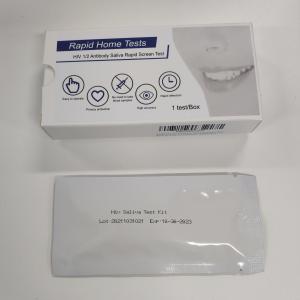 Antigen Rapid Saliva Hiv Test Kit For Infectious Disease