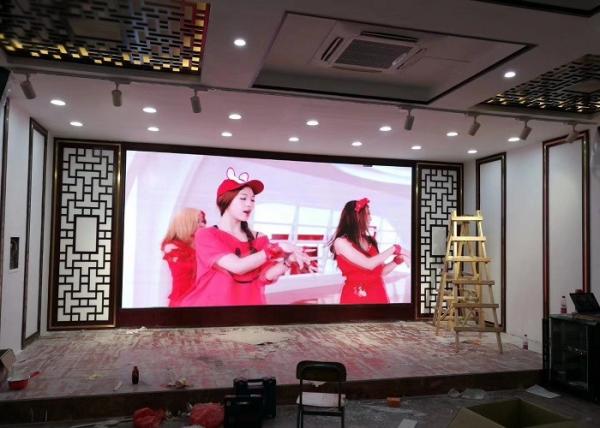 Indoor Led Video Walls Modular P2.6 High Definition Led Panel 500 X 500mm