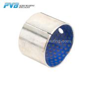 China Blue Color POM Bushing Metal Polymer Composite Sleeve Bearings on sale