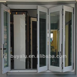 Foldable Aluminum Room Door Horizontal Opening Pattern  Room Door