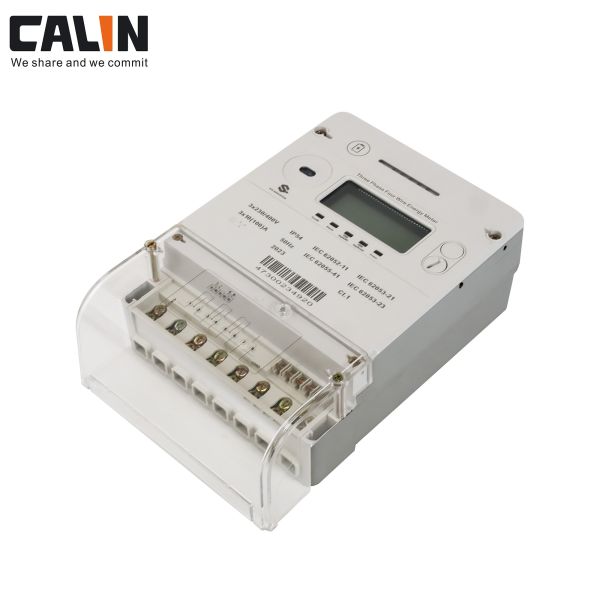 Class1/Class2 Smart Electric Meter with 100 A Max Current and 10 A Rated Current for Industrial Use