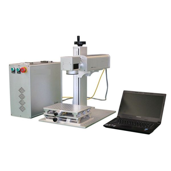 任意サーボ モーターを搭載するQ-Switched小さい繊維レーザーの印機械