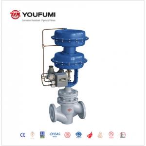 DIN Standard Control Flow Control Valve Globe Type Medium Temperature