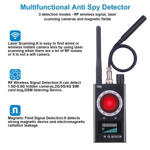 Home Wireless GSM Finder GPS Signal Lens RF Spy Bug Detector