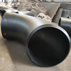 China DN200 90 degree SCH80 Seamless  Pipe Elbow Fittings  Butt Weld Black Pipe Fittings supplier