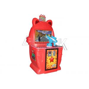 China Light Gun Shooting Amusement Game Machines / Toy Vending Capsule Game Machine For Kids supplier