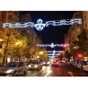 China Giant LED Christmas motif light outdoor Street light up decoration supplier