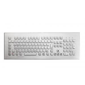 China 111 Keys Industrial Metal Keyboard 2.0mm Long Stroke For Fast / Accurate Data Input wholesale