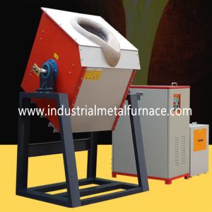 35KW 10KG Metal Smelting Industrial Induction Furnace For Cast Iron Steel