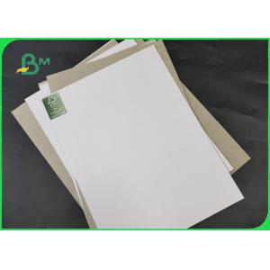 China 250GSM 350GSM 450GSM One Side Coated Duplex Board One Side Gray For Printing supplier