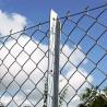 China Heavy Duty 8 ft 6ft Chain Link Fence Diamond Mesh Wire Galvanized Chain Link Fence wholesale