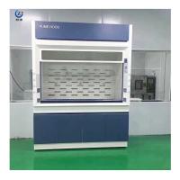 China Laboratory Steel Fume Hood Cupboard With Adjustable Speed Fan on sale
