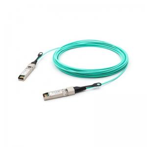 China 12 Core Fiber Optic Cable with Double Sheath and Single Armor Active 25G 10G 100M supplier