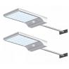 36 led square stainless steel iron super bright outdoor garden led solar lights