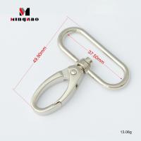 49.9x37.5mm China Wholesale Solid Round Eye Zinc Alloy Snap Hooks