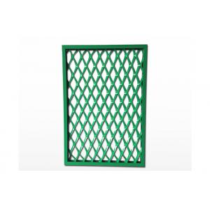 Spray Paint Tensile Frame Expanded Aluminum Mesh For Building Facades Panel