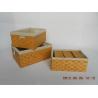 China paper storage basket with lining wholesale