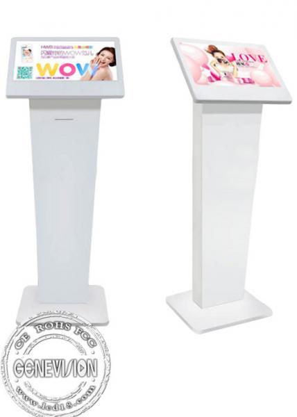 Multi Touch Screen Kiosk Media Player , Lcd Monitor Android Digital Signage