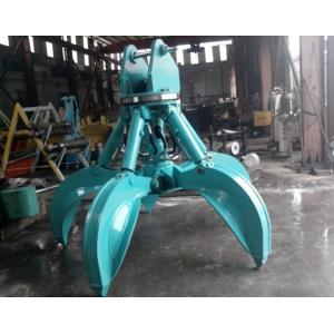 100% Qualified 5 cube electro hydraulic grab bucket crane grab Orange Peel Grab bucket Excavator Bucket Grapple