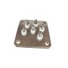 14-4 AWG Wire Range Connection Terminal Board with 600V Rated Voltage